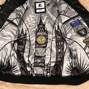 Raiders 28 London Starter Jacket 